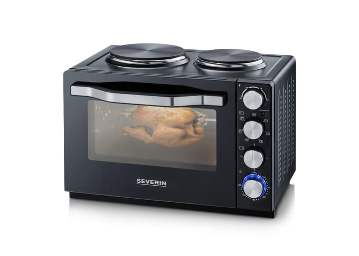 Severin countertop stove with oven 30 l - Black - Severin