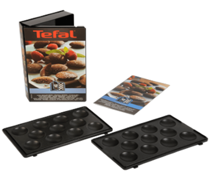 Snack Collection cookie plates for sandwich grill - Black - Tefal