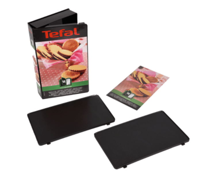 Snack Collection cracker plates for sandwich grill - Black - Tefal