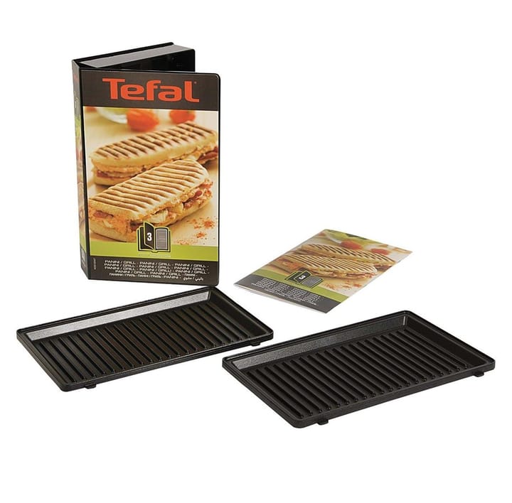 Snack Collection panini plate for sandwich grill - Black - Tefal