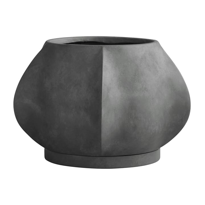 Arket flower pot mini Ø39.5 cm, Dark Grey 101 Copenhagen