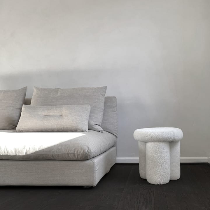 Big Foot stool sheep skin, Off-white 101 Copenhagen