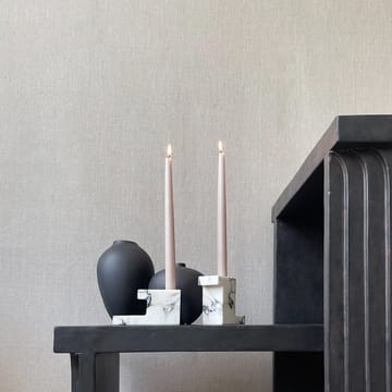 Brick high candle holder 10.5x12.5 cm - Calacatta - 101 Copenhagen