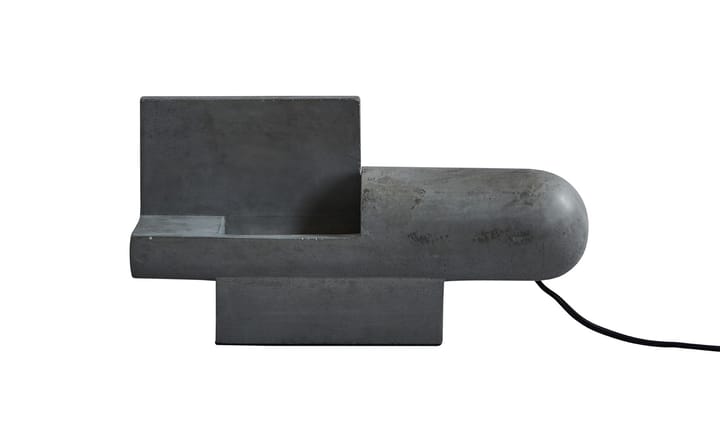 Brutalist table lamp, Gray 101 Copenhagen