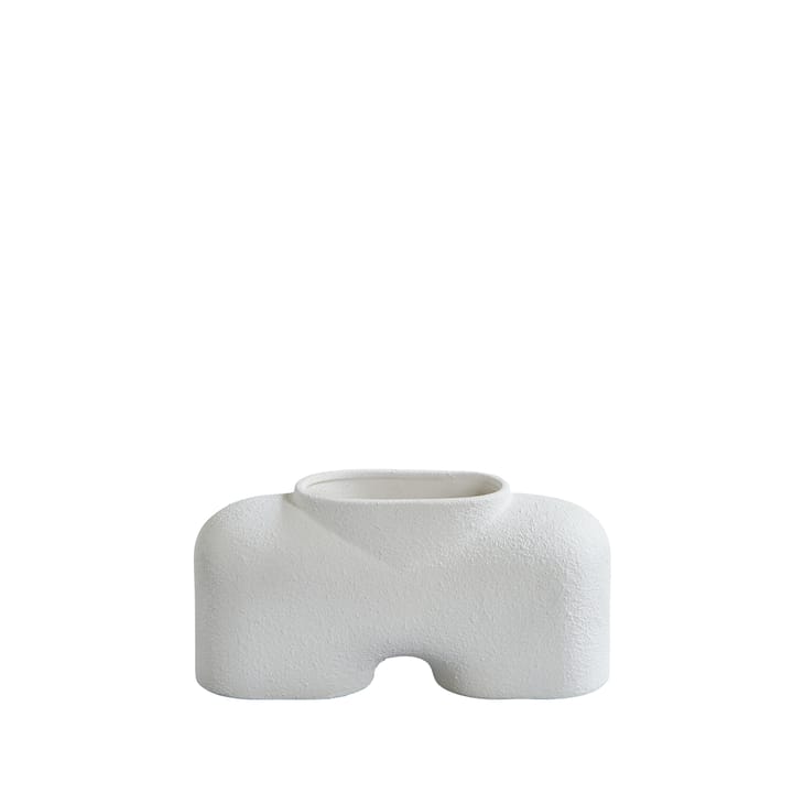 Cobra candle Ø10 cm - White - 101 Copenhagen