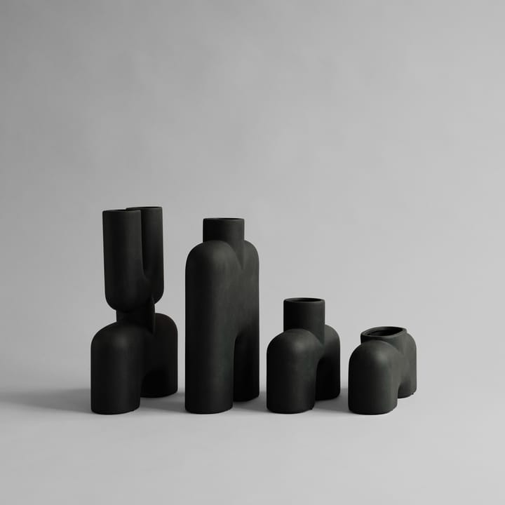 Cobra Double Medio vase 34x47 cm, Black 101 Copenhagen