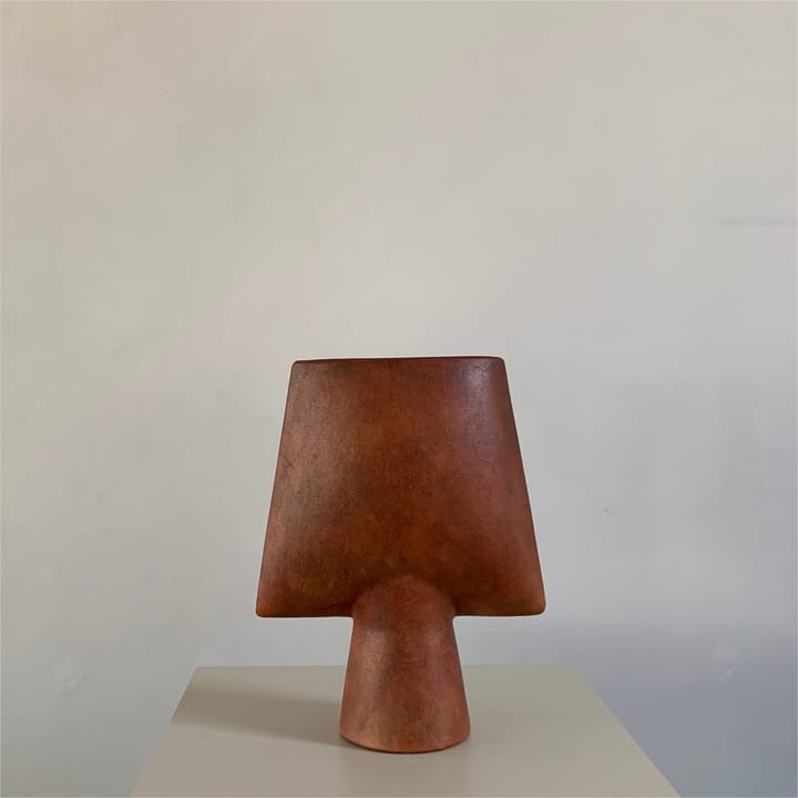 Sphere square vase mini, Terracotta 101 Copenhagen