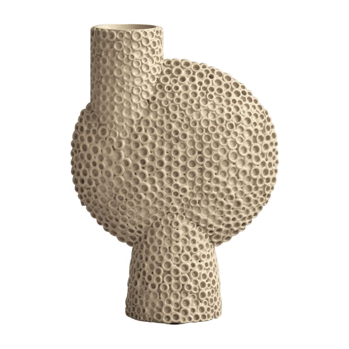 Sphere vase Bubl Shisen medium 25.5 cm, Sand 101 Copenhagen