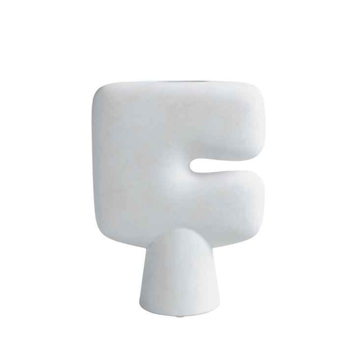 Tribal vase Big 45 cm, Bone white 101 Copenhagen