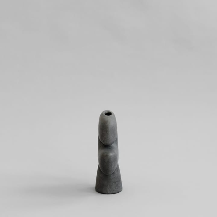 Tribal vase mini, Dark grey 101 Copenhagen