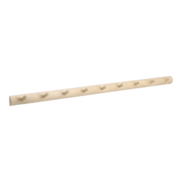 Allsarp hook rack 9 hooks - Birch - 1898