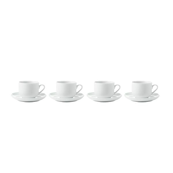 Atelier coffee cup 18 cl 4-pack, Superwhite Aida