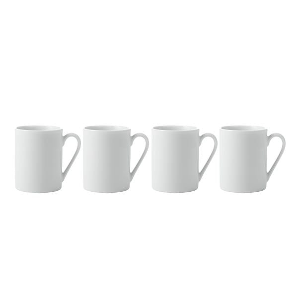 Atelier mug 28 cl 4-pack - Superwhite - Aida