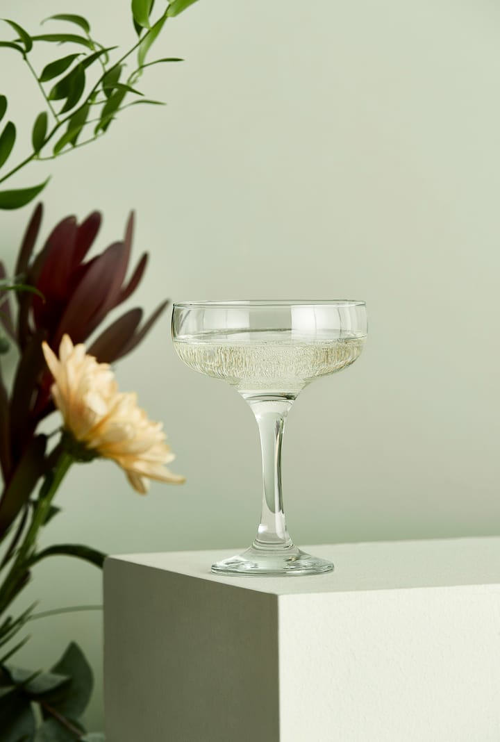 Café champagne bowl 23.5 cl, Clear Aida