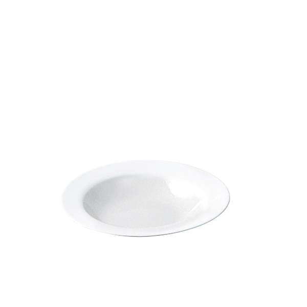 Café deep plate Ø22 cm 4-pack, White Aida