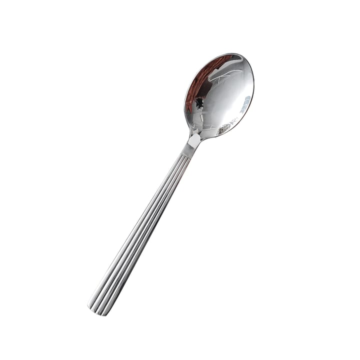 Groovy dessert spoon, Mirror polish Aida