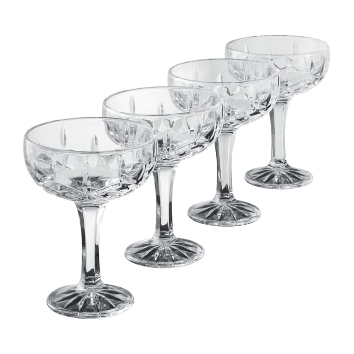 Harvey champagne bowl 25 cl 4-pack, Clear Aida