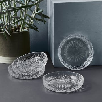 Harvey plate Ø16 cm 4-pack - Clear - Aida