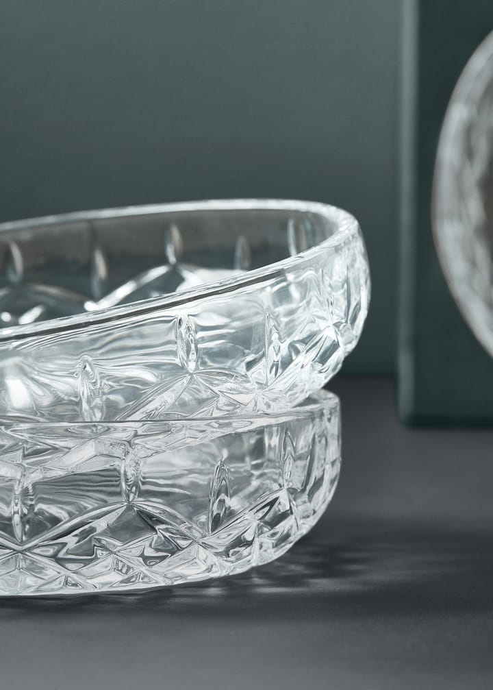 Harvey plate Ø16 cm 4-pack, Clear Aida