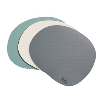 Raw coaster silicone 6-pack - Grey - Aida