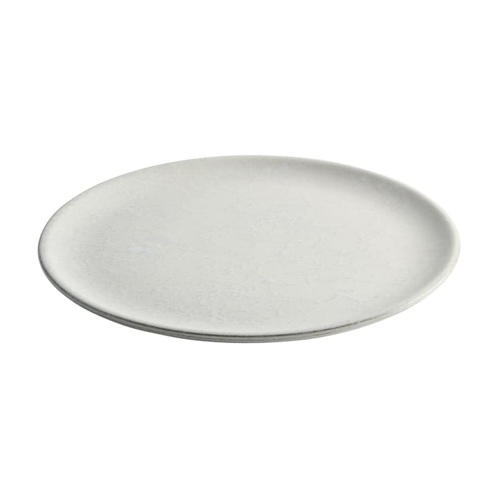 Raw plate Ø20 cm, Arctic white Aida