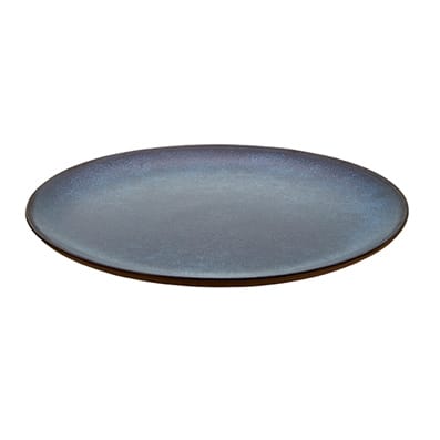 Raw plate Ø23 cm, Midnight blue Aida