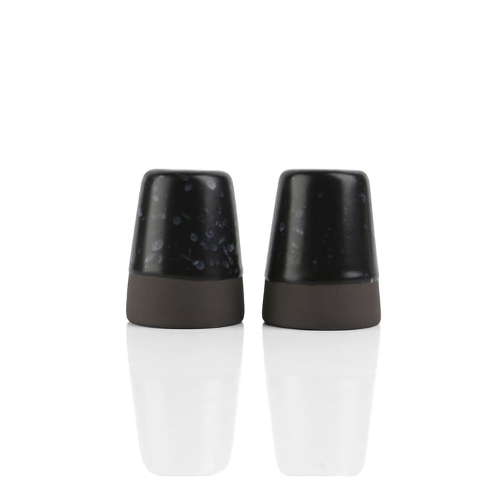 Raw salt and pepper set, black Aida