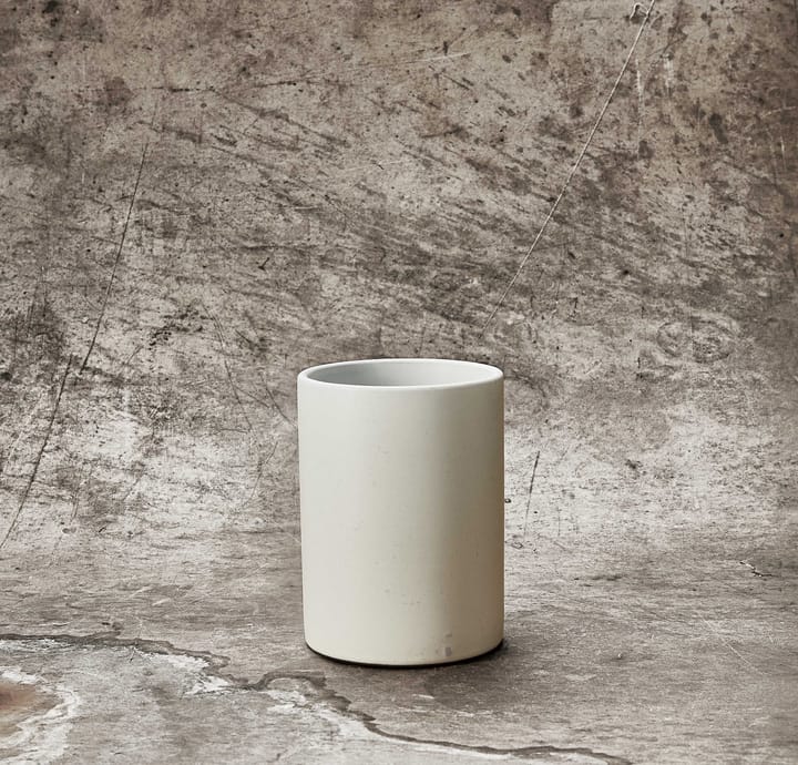 Raw storage jar 15 cm, Arctic white Aida