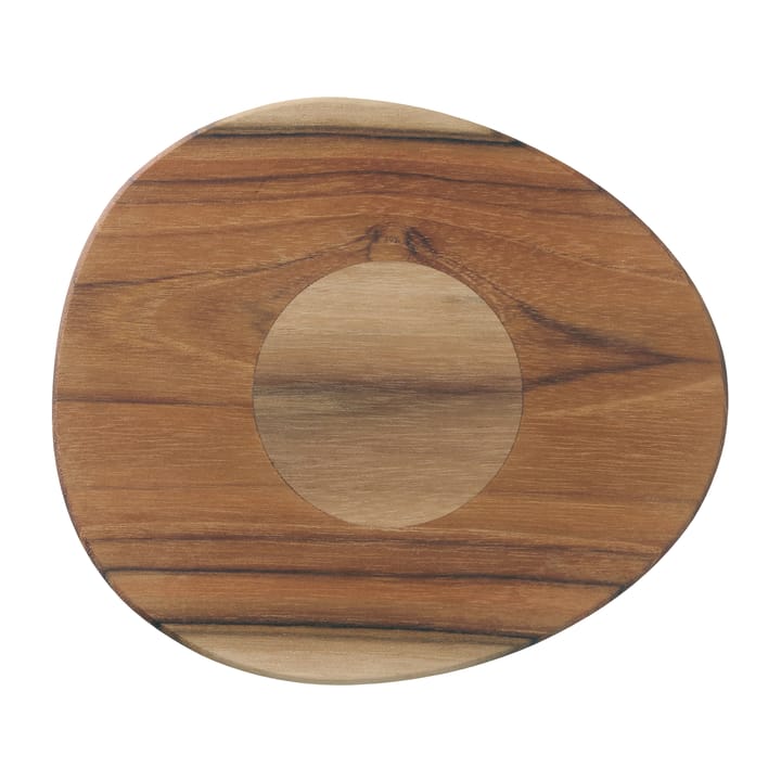 Raw trivet magnetic 15x17.5 cm - Teak - Aida