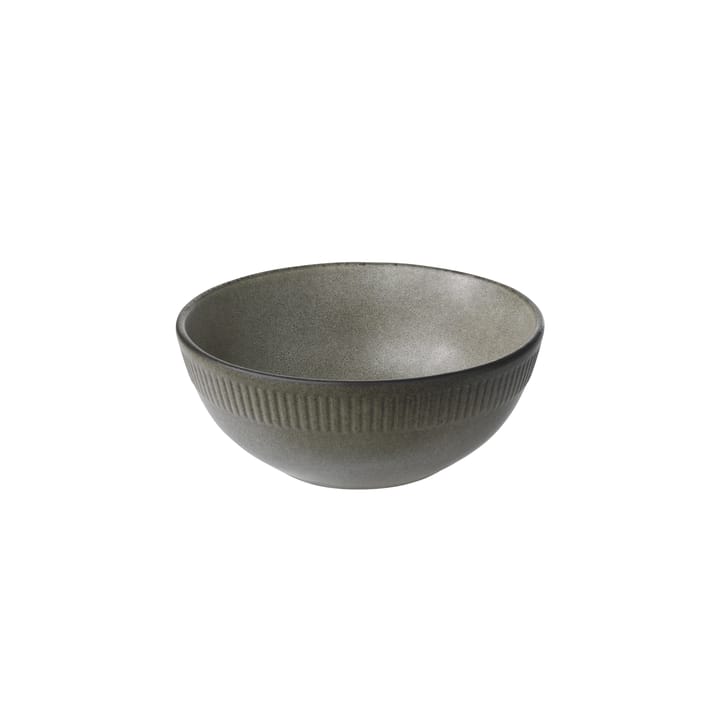 Relief bowl Ø14 cm, grey Aida