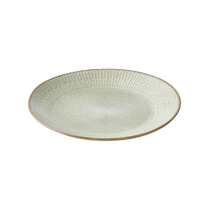 Relief plate 22 cm - green - Aida