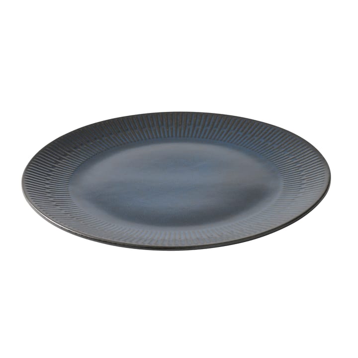 Relief plate 27 cm - blue - Aida