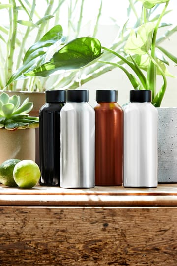 To Go aluminum flask 0.5 L - Shiny white - Aida