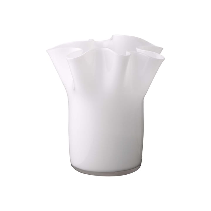 Tulip vase 20 cm, white Aida