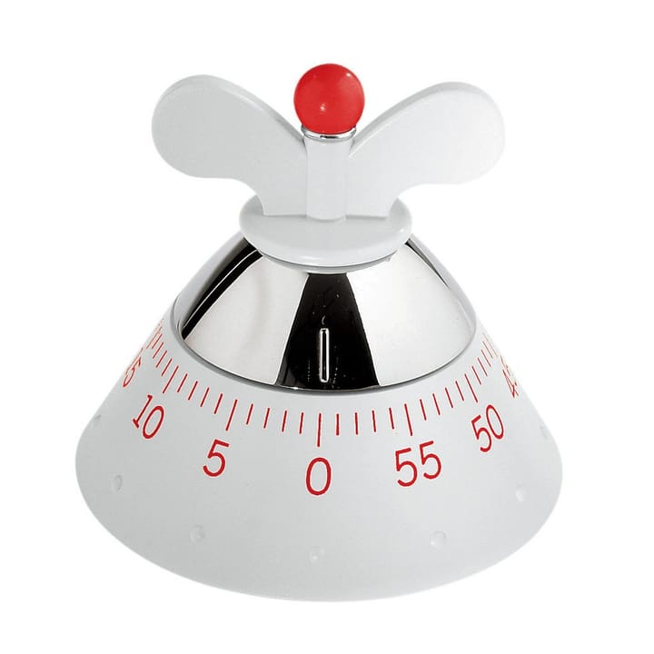 Alessi kitchen timer - white - Alessi