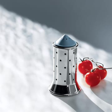 Alessi salt shaker - blue-stainless steel - Alessi