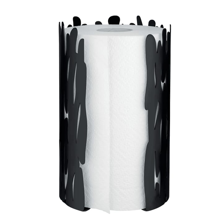 Barkroll kitchen paper roll holder, black Alessi