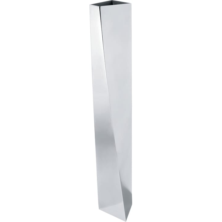 Crevasse flower vase 42 cm, Stainless steel Alessi