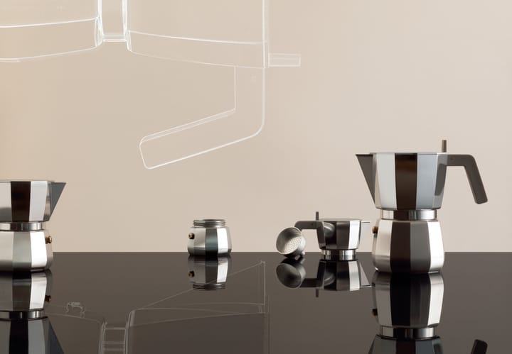 Moka espresso coffee maker, 6 copper Alessi