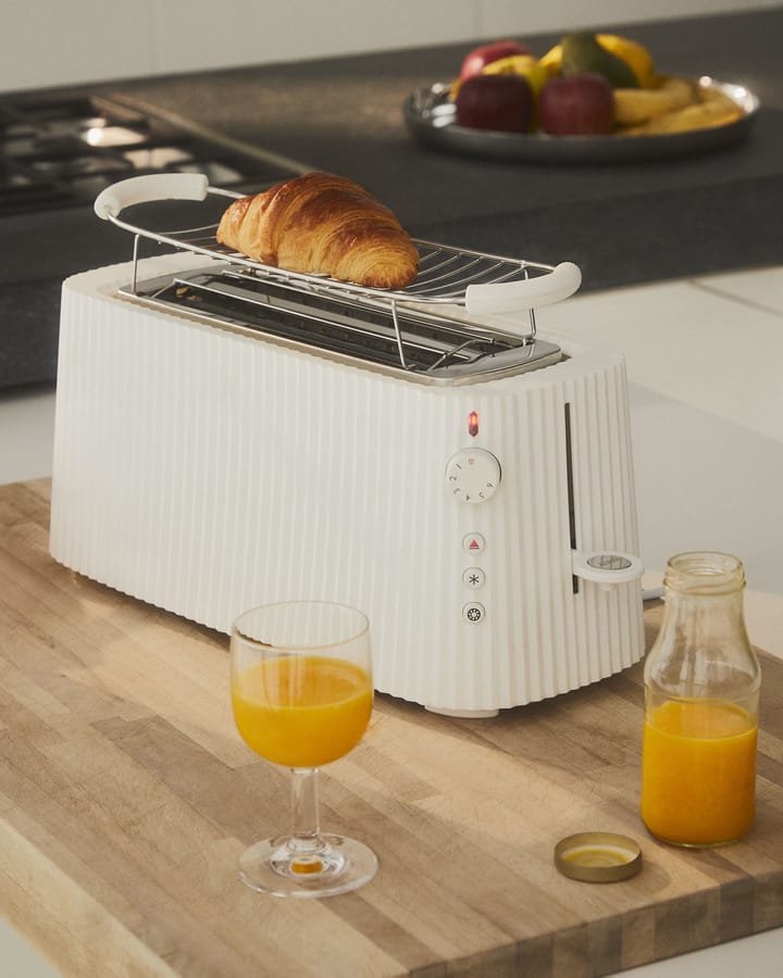 Plissé double toaster, Black Alessi