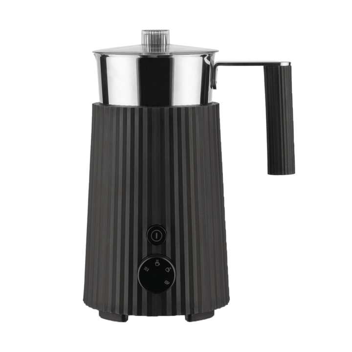 Plissé Milk Frother 35 cl - Black - Alessi