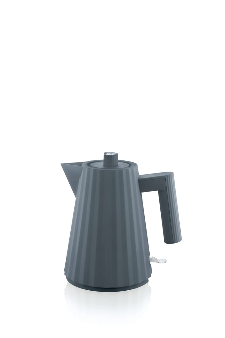 Plissé water kettle 1 l, Gray Alessi