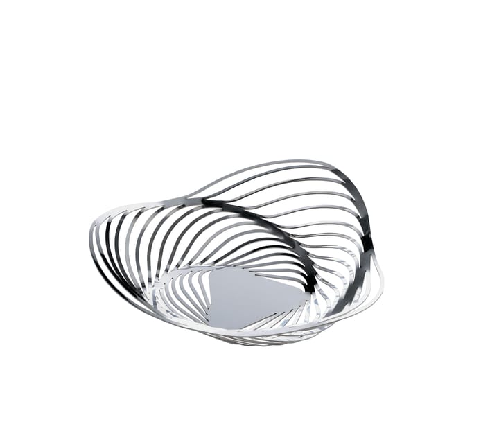 Trinity fruit basket 26 cm, Stainless steel Alessi