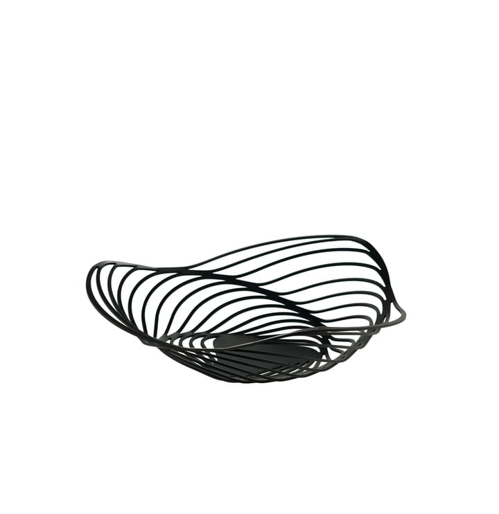 Trinity fruit basket 33 cm - Black - Alessi