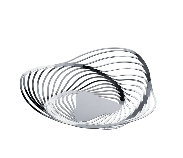 Trinity fruit basket 33 cm, Stainless steel Alessi