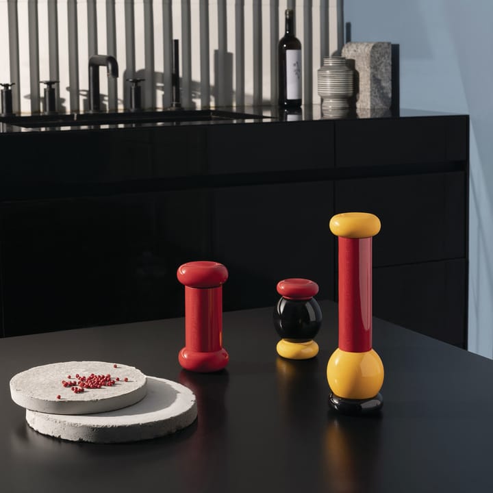 Twergi salt- and pepper mill 23 cm, Red Alessi