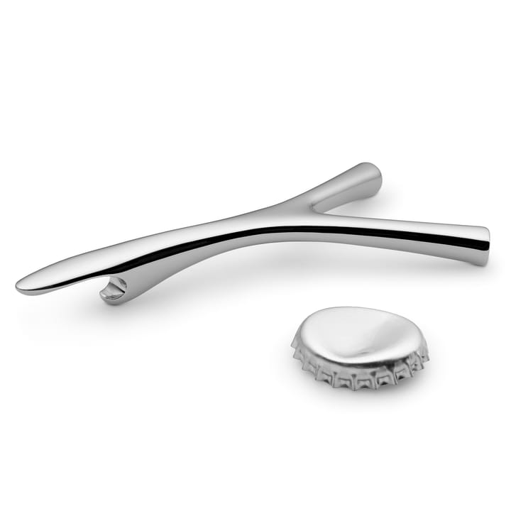 Virgula Divina bottle opener - stainless steel - Alessi