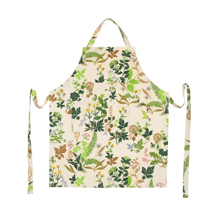 Ängsö island apron - Multi-beige - Almedahls