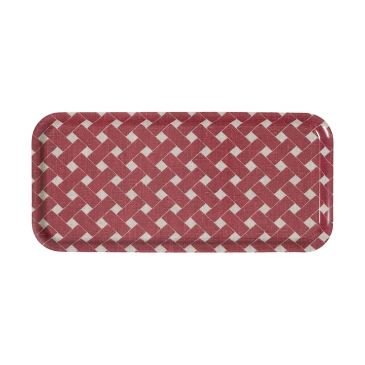 Basket tray 15x32 cm - Red - Almedahls