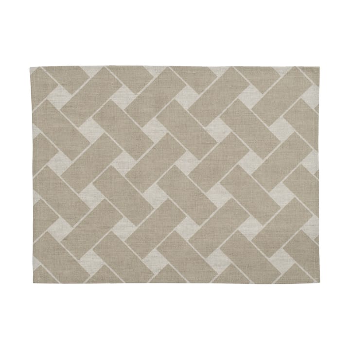 Basket XL placemat 34x45 cm 2-pack - Natural taupe - Almedahls